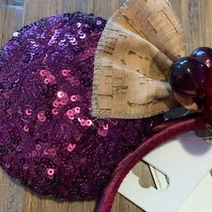 Disney | Accessories | Disney Parks Minnie Mouse Sequined 